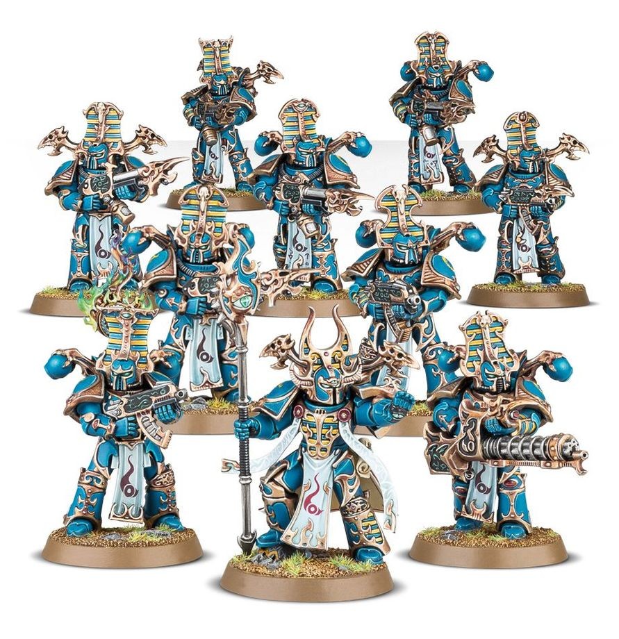 Warhammer 40K : Thousand Sons Rubric Marines