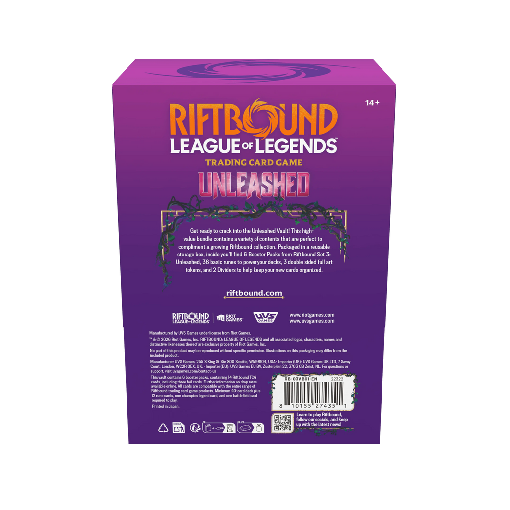 Riftbound: League of Legends TCG Unleashed Vault