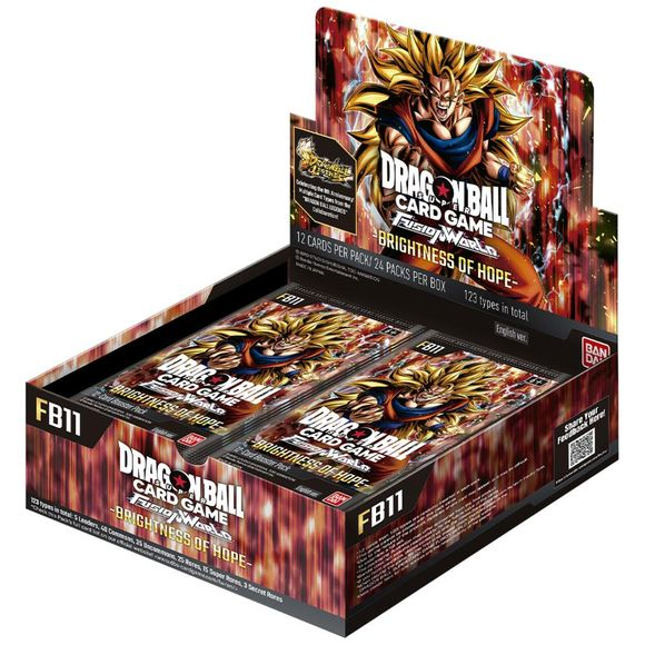 Dragon Ball Super Fusion World TCG: Brightness of Hope FB11 Booster Box Display (24 packs)