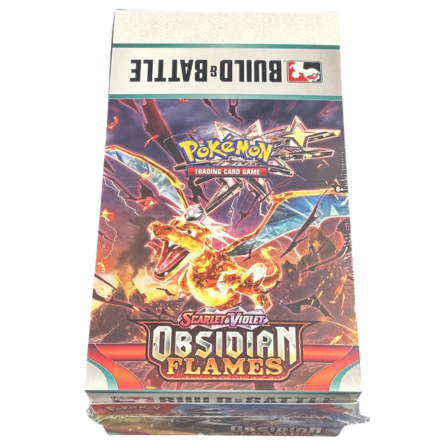 Pokemon TCG: Obsidian Flames Build And Battle Case