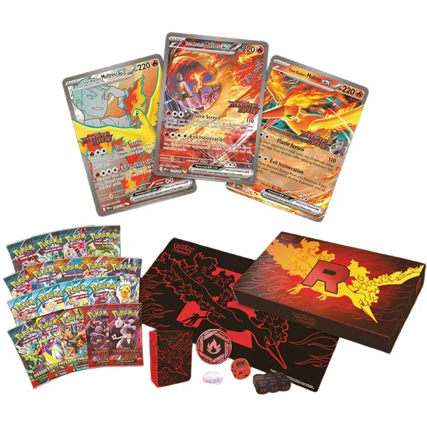 Pokemon TCG: Team Rocket’s Moltres ex Ultra-Premium Collection