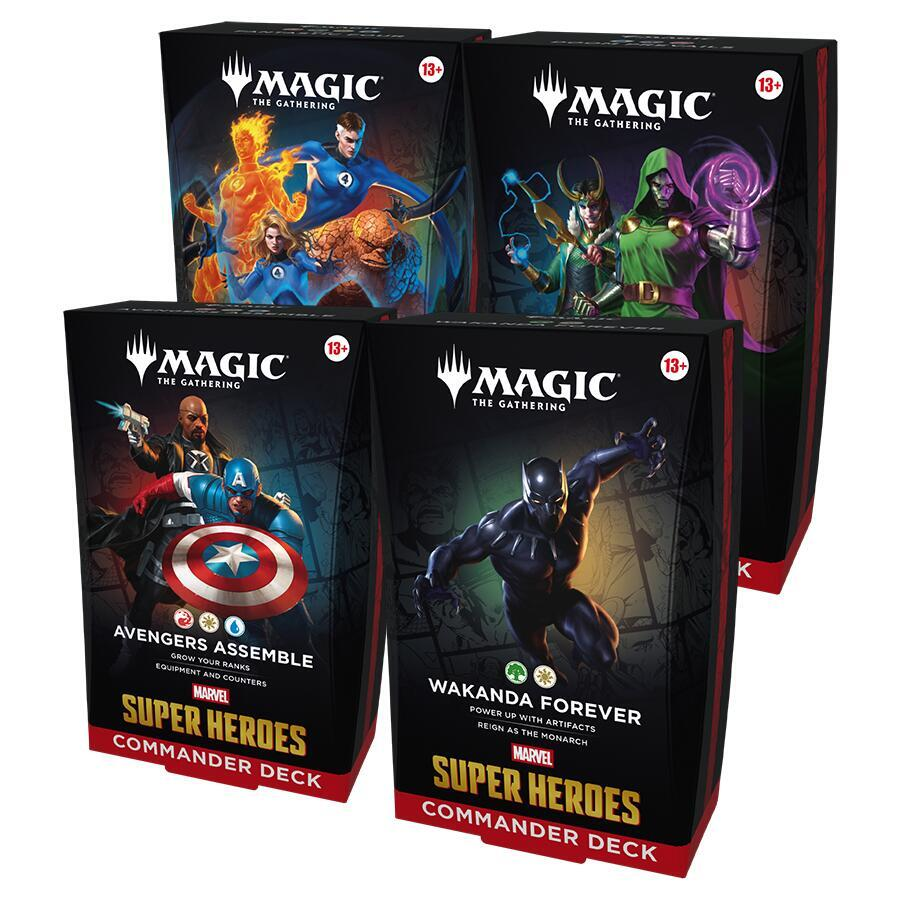 Magic: The Gathering Marvel Super Heroes Commander Deck (Styles May Vary)