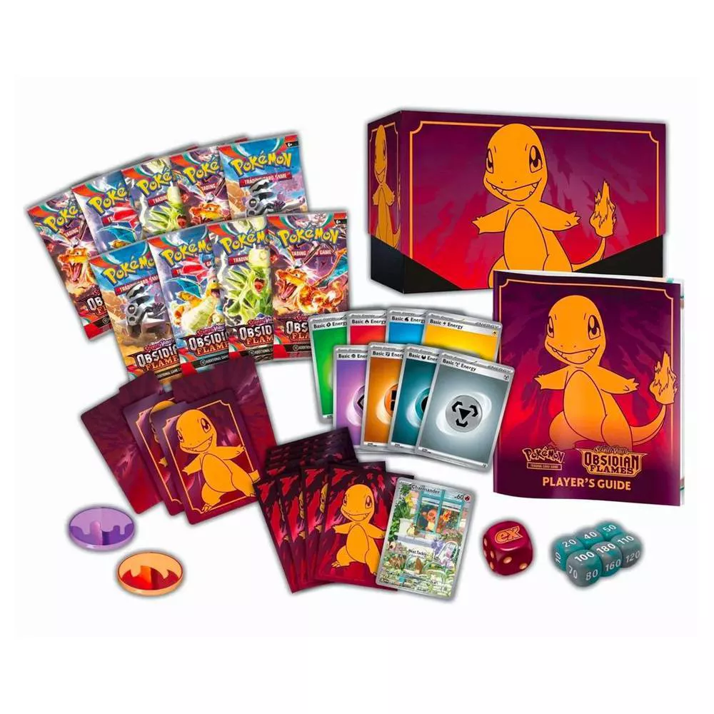 Pokémon Trading Card Game: Scarlet & Violet Obsidian Flames Elite Trainer Box