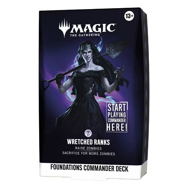 Magic The Gathering | Foundations Commander Deck - Wretched Ranks
