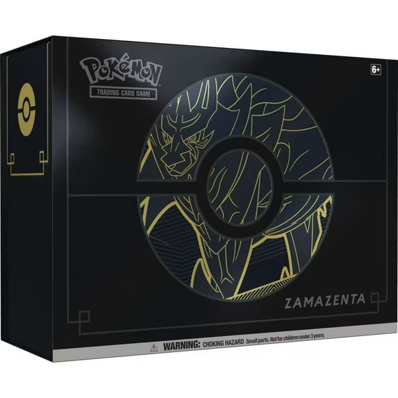 Pokemon Sword & Shield  Elite Trainer Box Plus [Random - Zamenta or Zacian]
