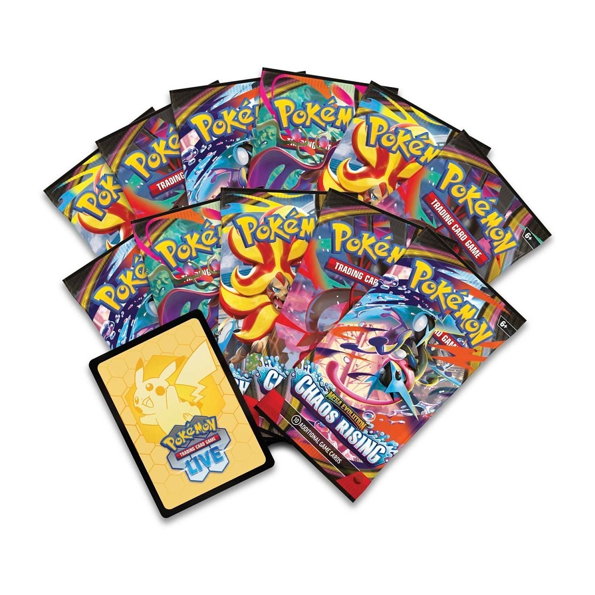 Pokémon TCG: Mega Evolution-Chaos Rising Pokémon Center Elite Trainer Box
