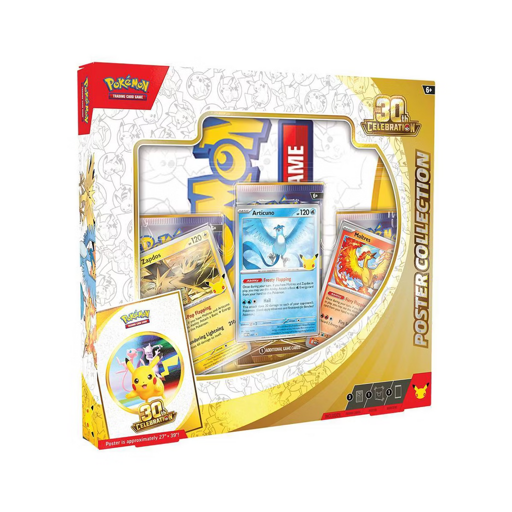Pokémon Trading Card Game: 30th Celebration Poster Collection