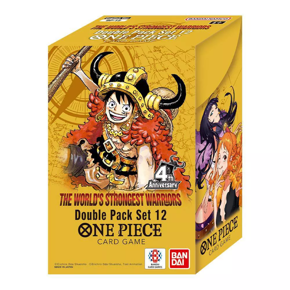 One Piece Card Game: The World's Strongest Warriors Double Pack Set 12