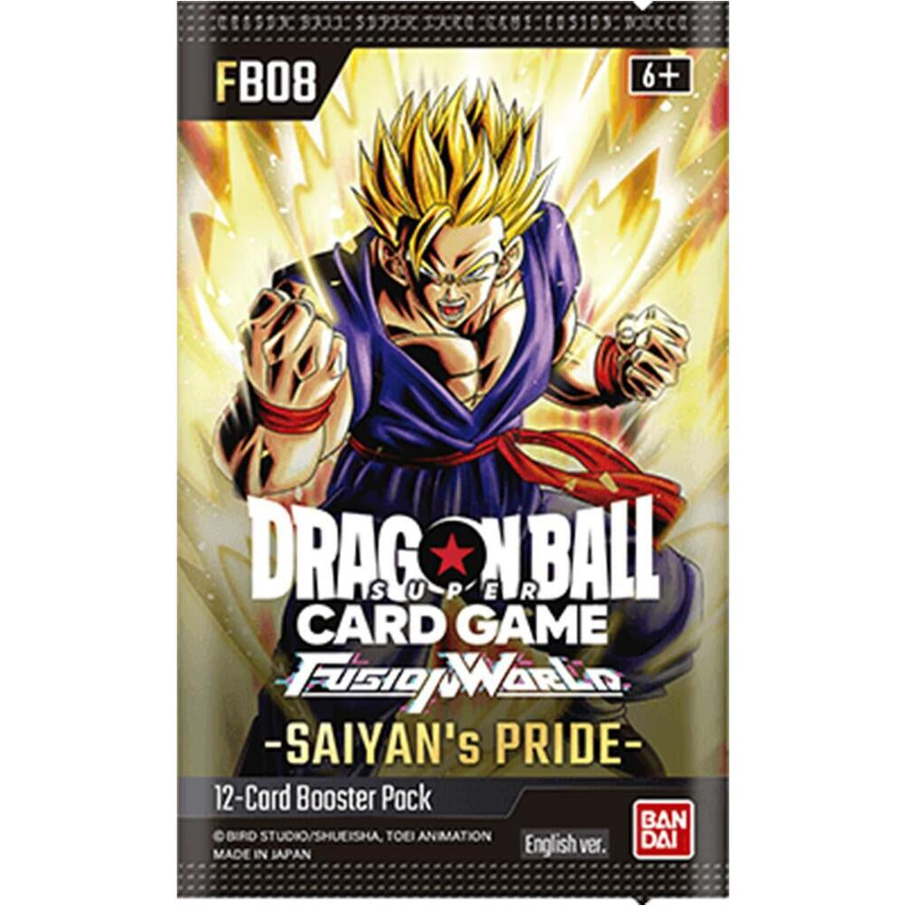 Dragon Ball Super TCG: Fusion World 08 Saiyan's Pride Booster Box (FB08) - 24 Packs