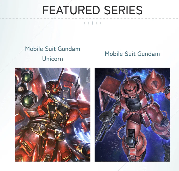 Gundam: Zeons Rush Starter Deck [ST03]