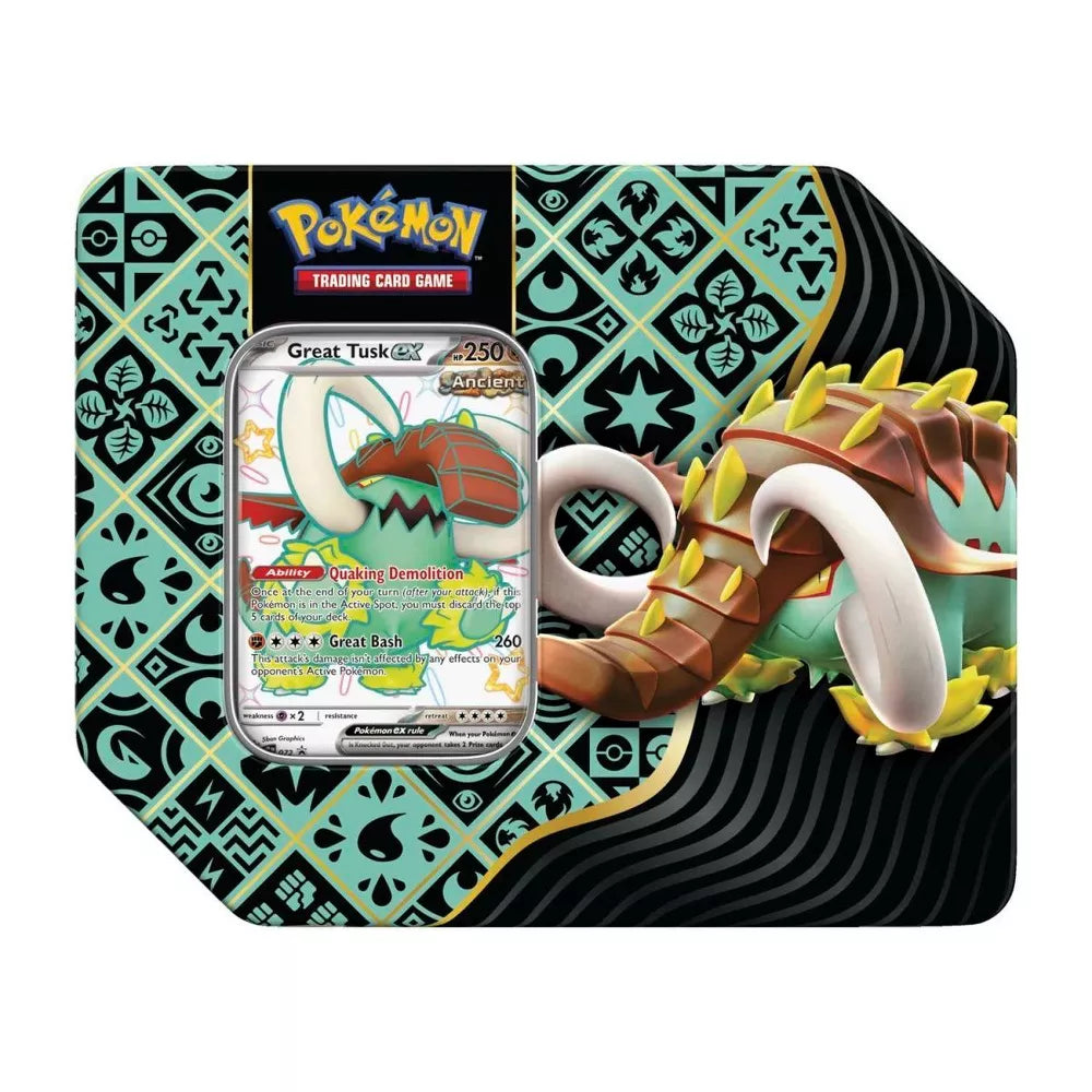 Pokemon TCG Scarlet and Violet: Paldean Fates Tin