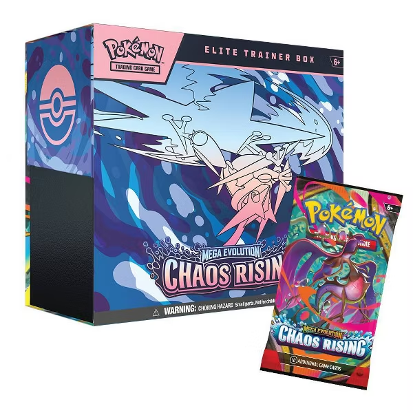 Pokémon Trading Card Game: Mega Evolution Chaos Rising Elite Trainer Box