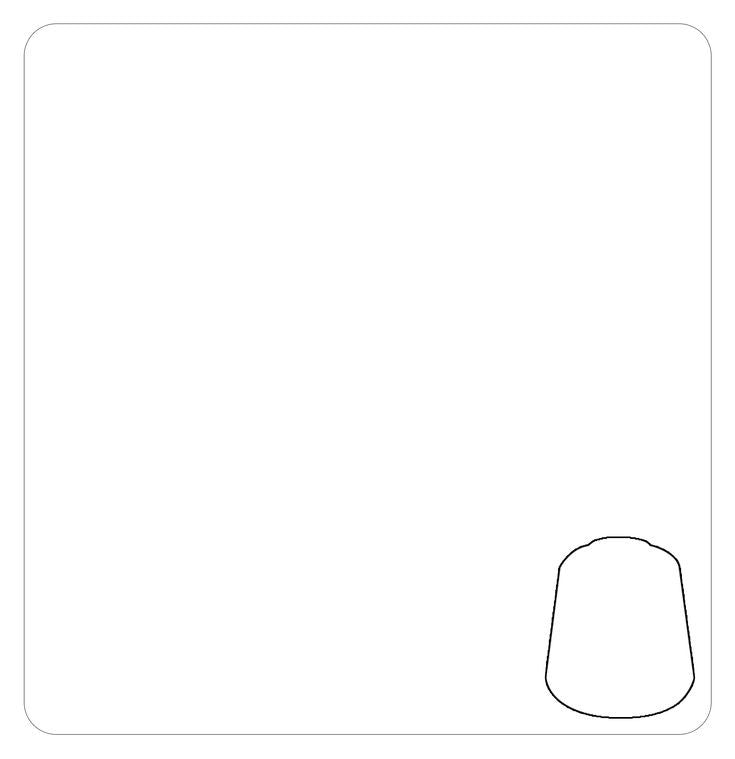 Warhammer Colour Paint: Base - Corax White (12ml)