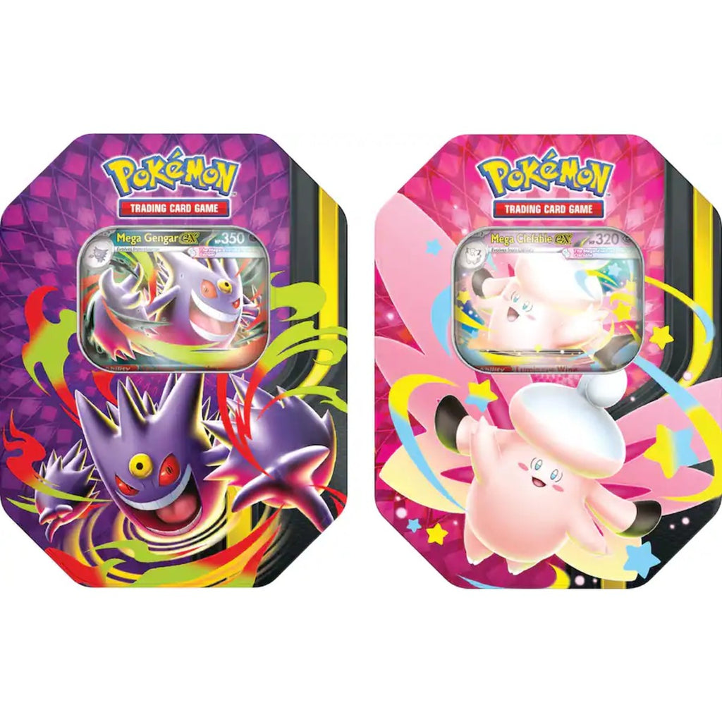 Pokémon - Trading Card Game: Mega Moonlit Tin - Styles May Vary