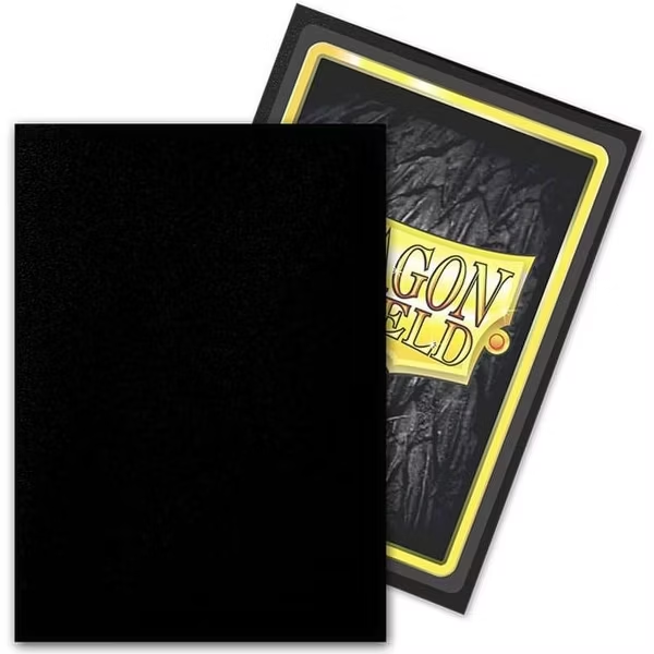Dragon Shield Sleeves – Dragon Shield Matte Black: Outer Sleeves 100 CT