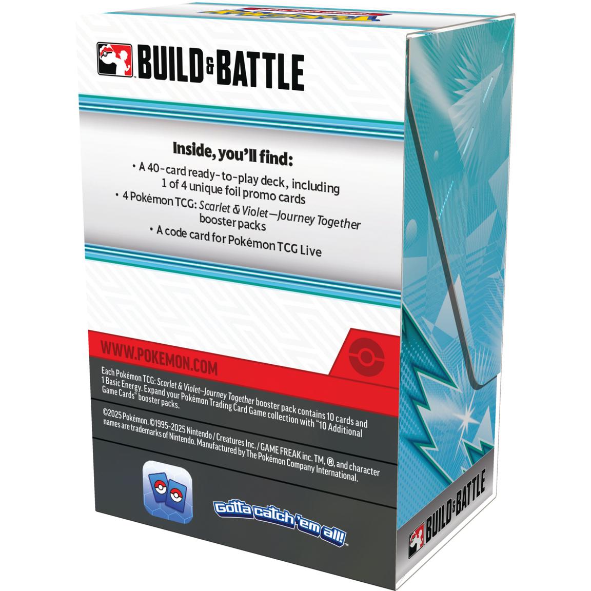 Pokemon TCG: Scarlet & Violet—Journey Together Build & Battle Box