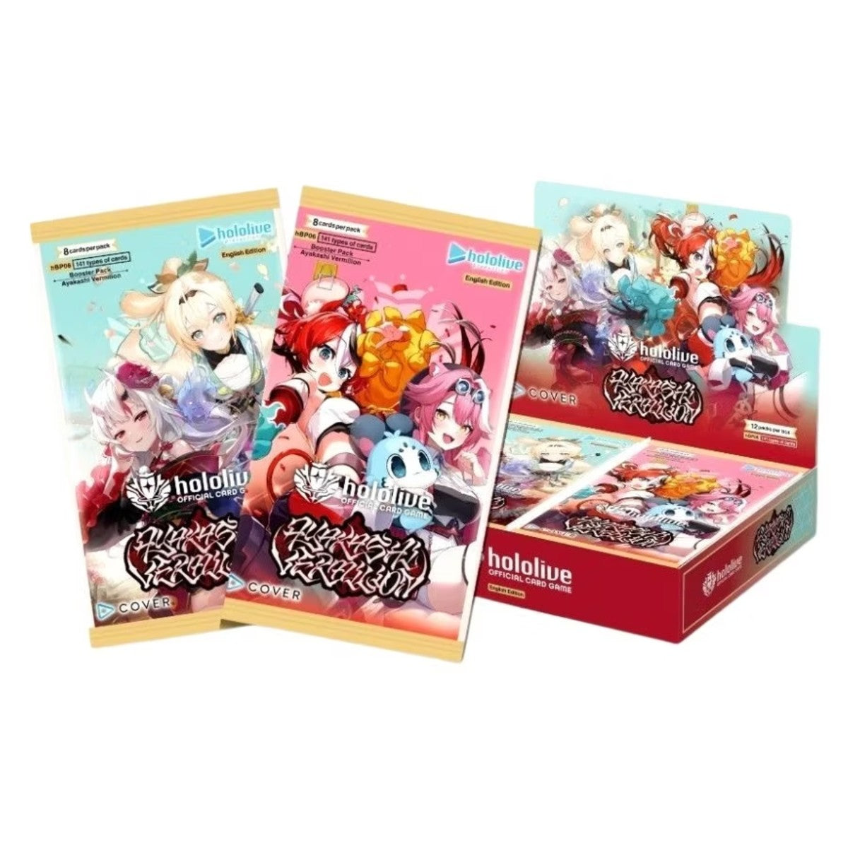 Hololive OCG: Ayakashi Vermilion - Booster Display [English Version]