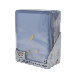 Ultra PRO - Pikachu Toploader and Penny Sleeves Combo Pack for the Pokémon Trading Card Game (25 Pack)