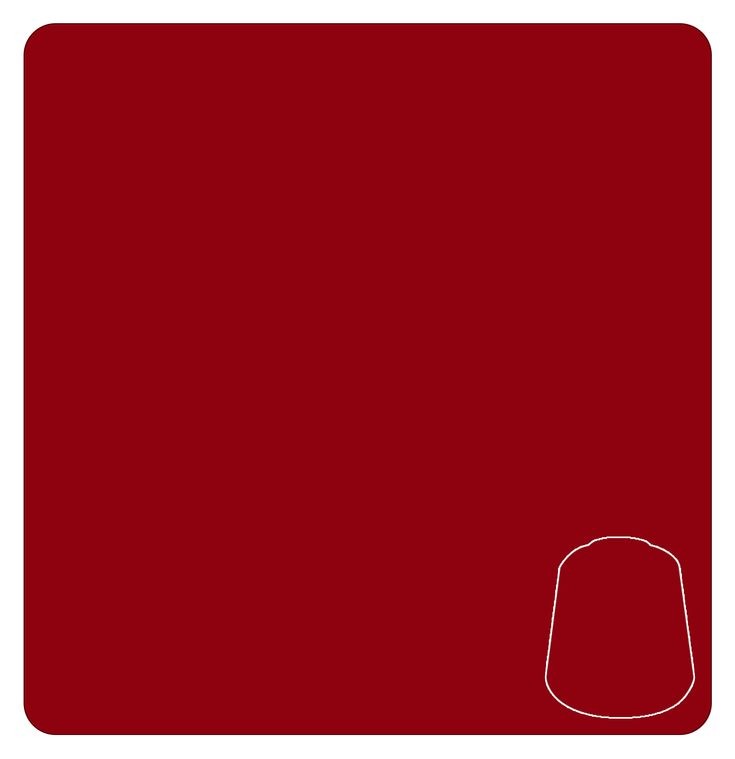 Warhammer Colour Paint: Base - Mephiston Red (12ml)