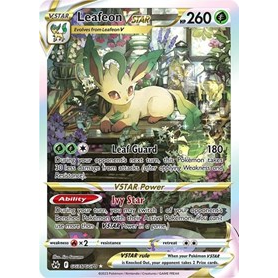 [NM] Leafeon VSTAR #GG35/GG70-SWSH: Crown Zenith: Galarian Gallery