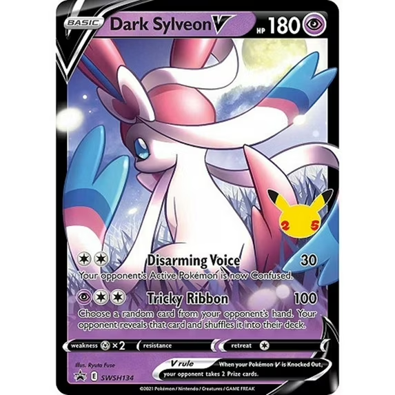 Pokemon TCG - Pokemon Celebrations International Tin [Dark Sylveon V]