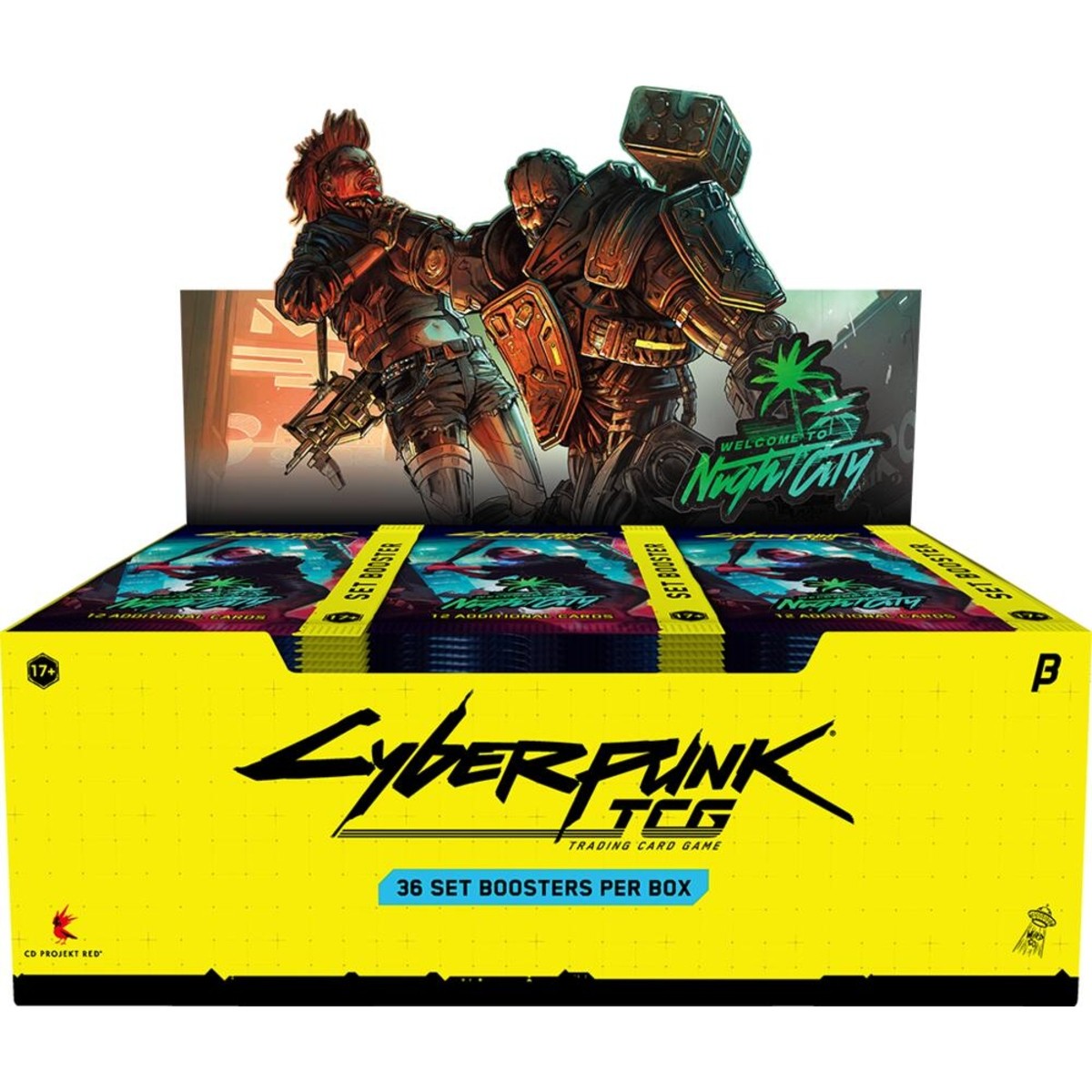 Cyberpunk TCG - Beta Booster Box 36 Packs - Welcome to Night City - Beta