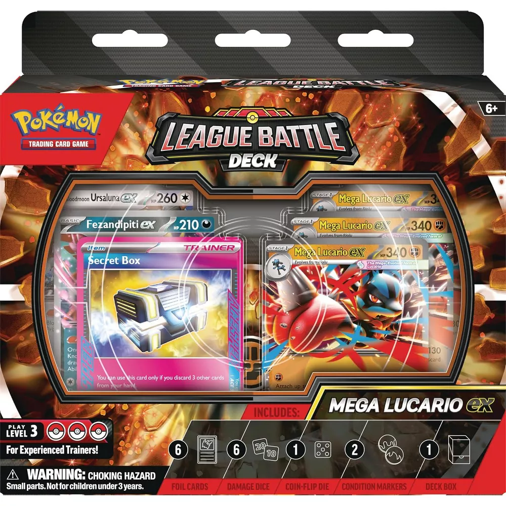 Pokemon TCG: Mega Lucario ex League Battle Deck