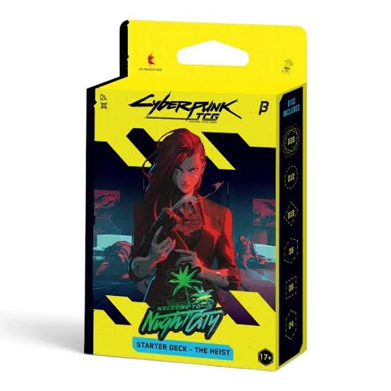 Cyberpunk TCG: Welcome to Night City - The Heist - Starter Deck Beta