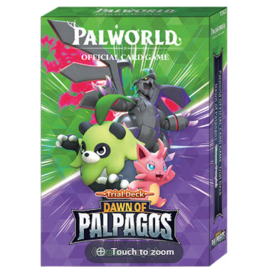 Palworld Official Card Game: Dawn of Palpagos - Green/Purple - Trial Deck
