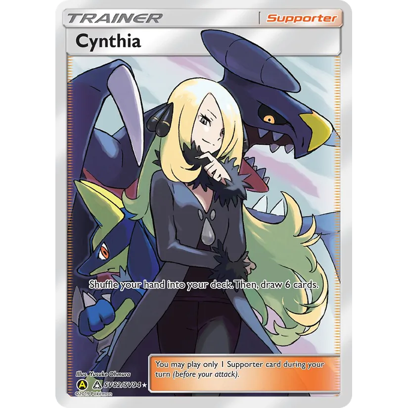 [NM] Cynthia #SV82/SV94-Hidden Fates: Shiny Vault