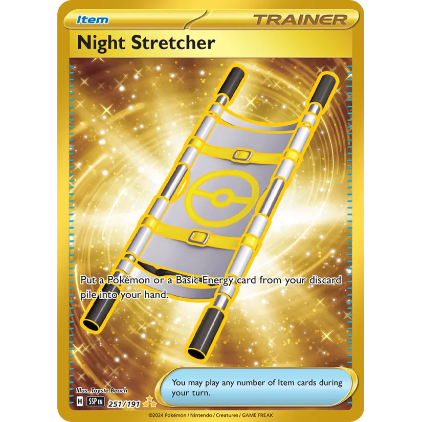 [NM] Night Stretcher #251/191-SV08: Surging Sparks