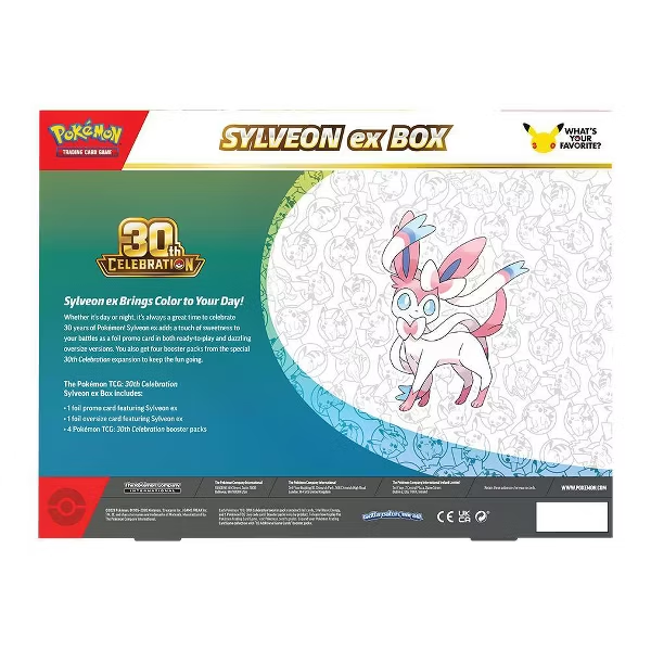 Pokemon Trading Card Game: 30th Celebration Ex Box (Styles May Vary)