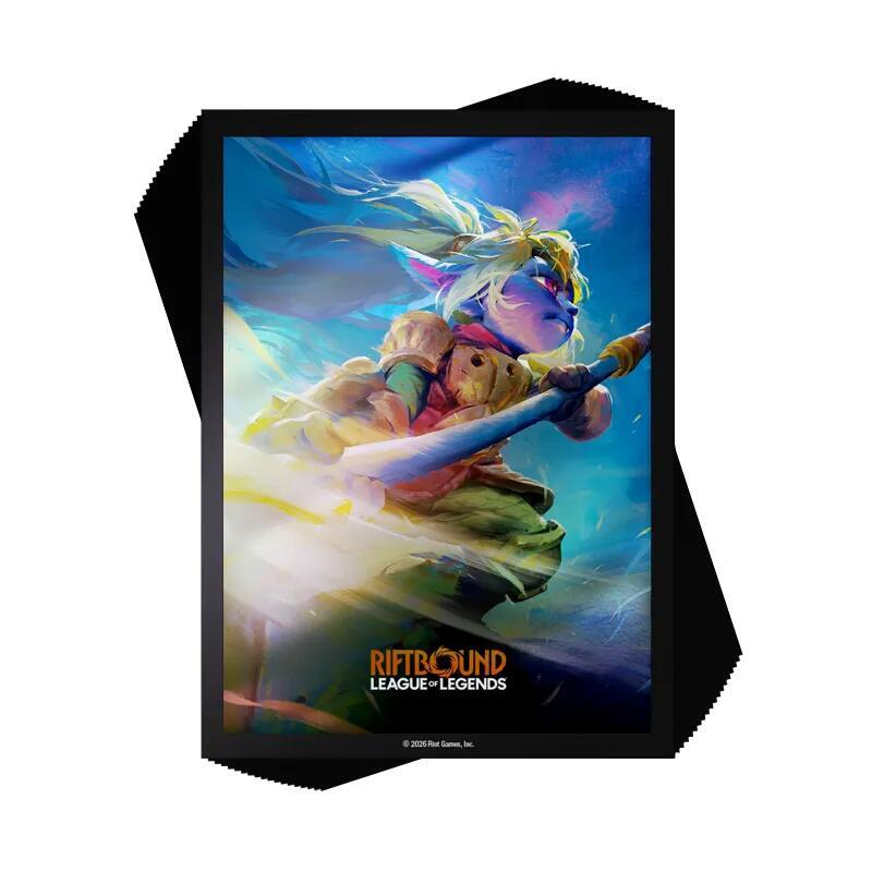 Deck Protector: Riftbound: Unleashed: Poppy, Keeper of the Hammer (100)