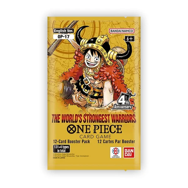 One Piece TCG: The World's Strongest Warriors Booster Box [OP-17]