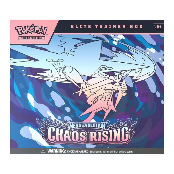 Pokémon Trading Card Game: Mega Evolution Chaos Rising Elite Trainer Box