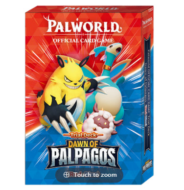 Palworld Official Card Game: Dawn of Palpagos - Red/Blue - Trial Deck