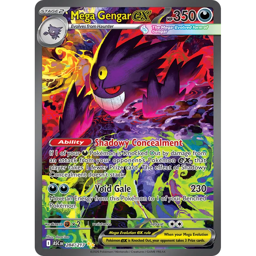 [NM] Mega Gengar ex #284/217-ME: Ascended Heroes