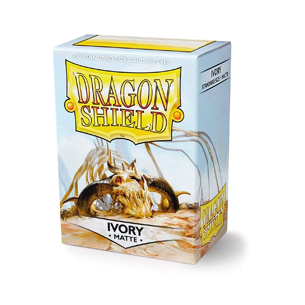 Dragon Shield Matte Dual Card Sleeves - Ivory (100-Pack) - Dragon Shield Card Sleeves