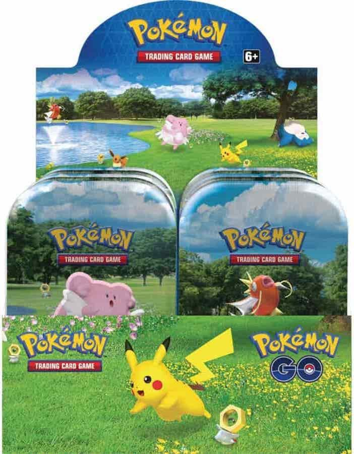 Pokémon TCG: Pokémon GO Mini Tin Display Sealed