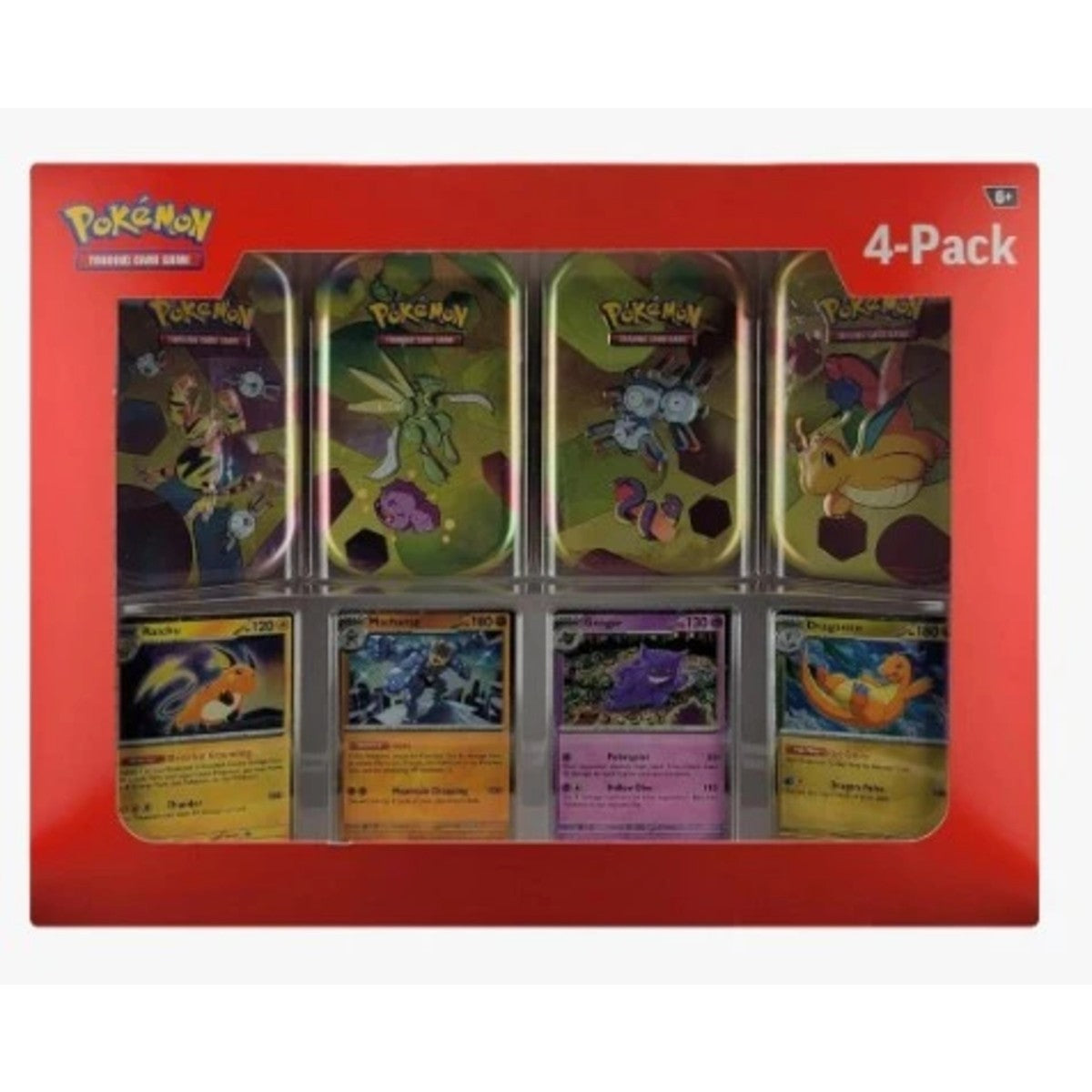 Pokemon TCG: 151 Sam's Club Bundle [4 Mini Tins + 4 Promos]