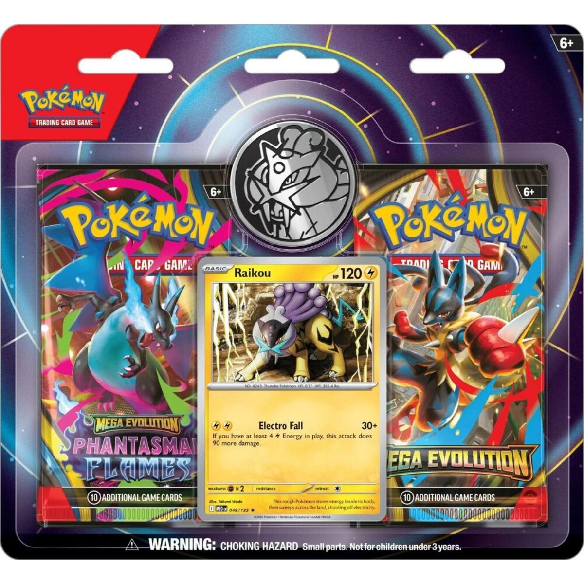 Pokemon TCG: Enhanced 2 Pack Blister - Raikou