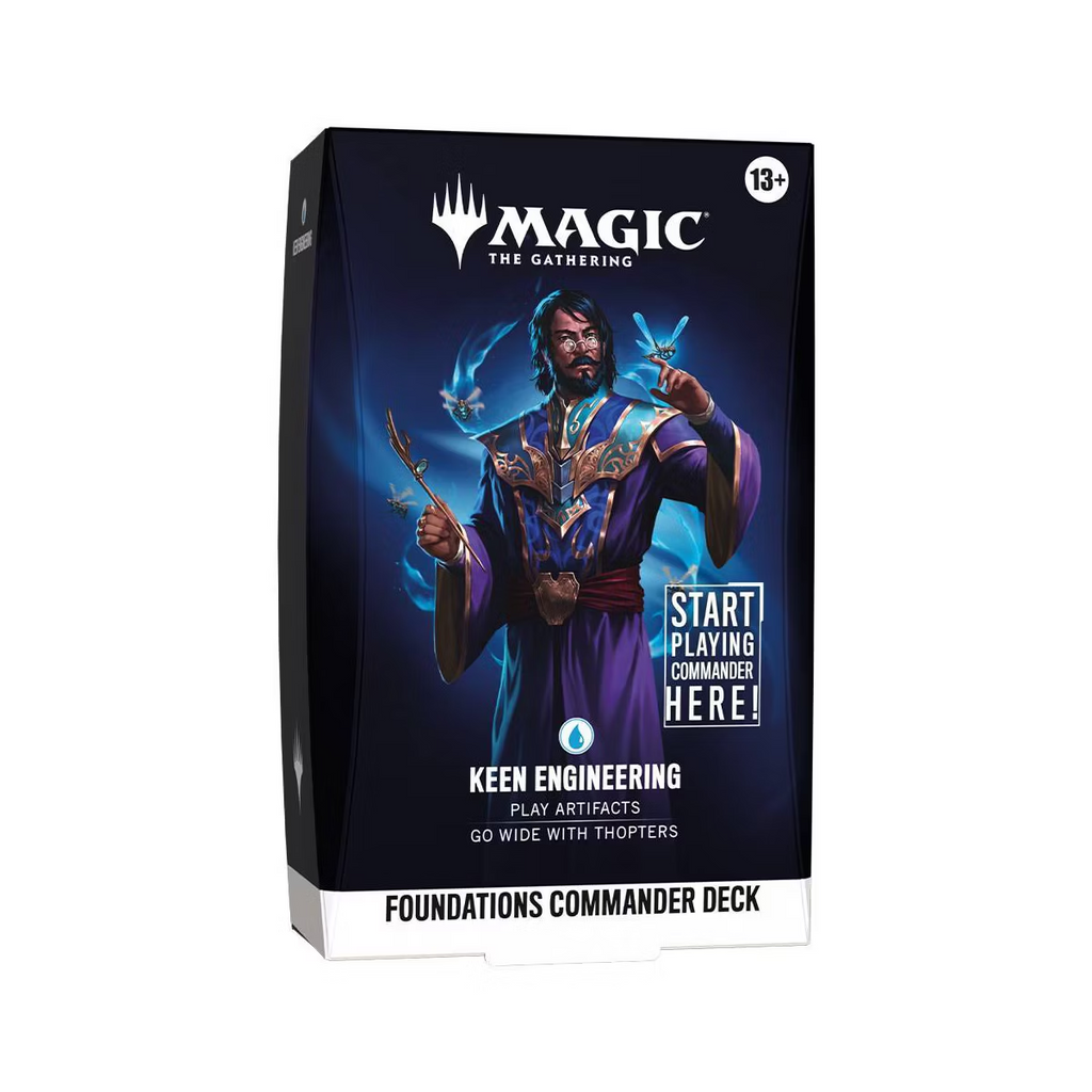Magic The Gathering | Foundations Commander Deck - Keen Engineering