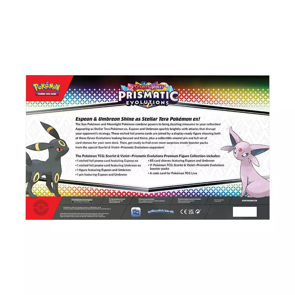 Pokémon Trading Card Game: Scarlet & Violet - Prismatic Evolutions Premium Figure Collection