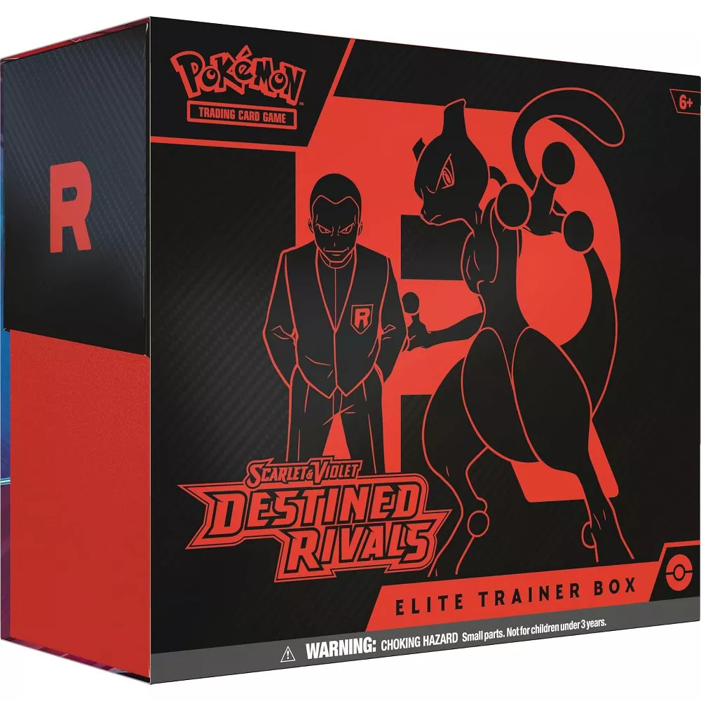 Pokémon Destined Rivals Elite Trainer Box TCG - Official Expansion Pack