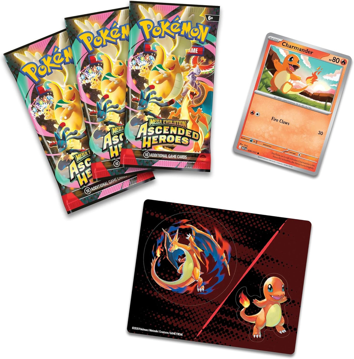 Pokémon - Trading Card Game: Mega Evolution - Ascended Heroes Tech Sticker Collection - Styles May Vary