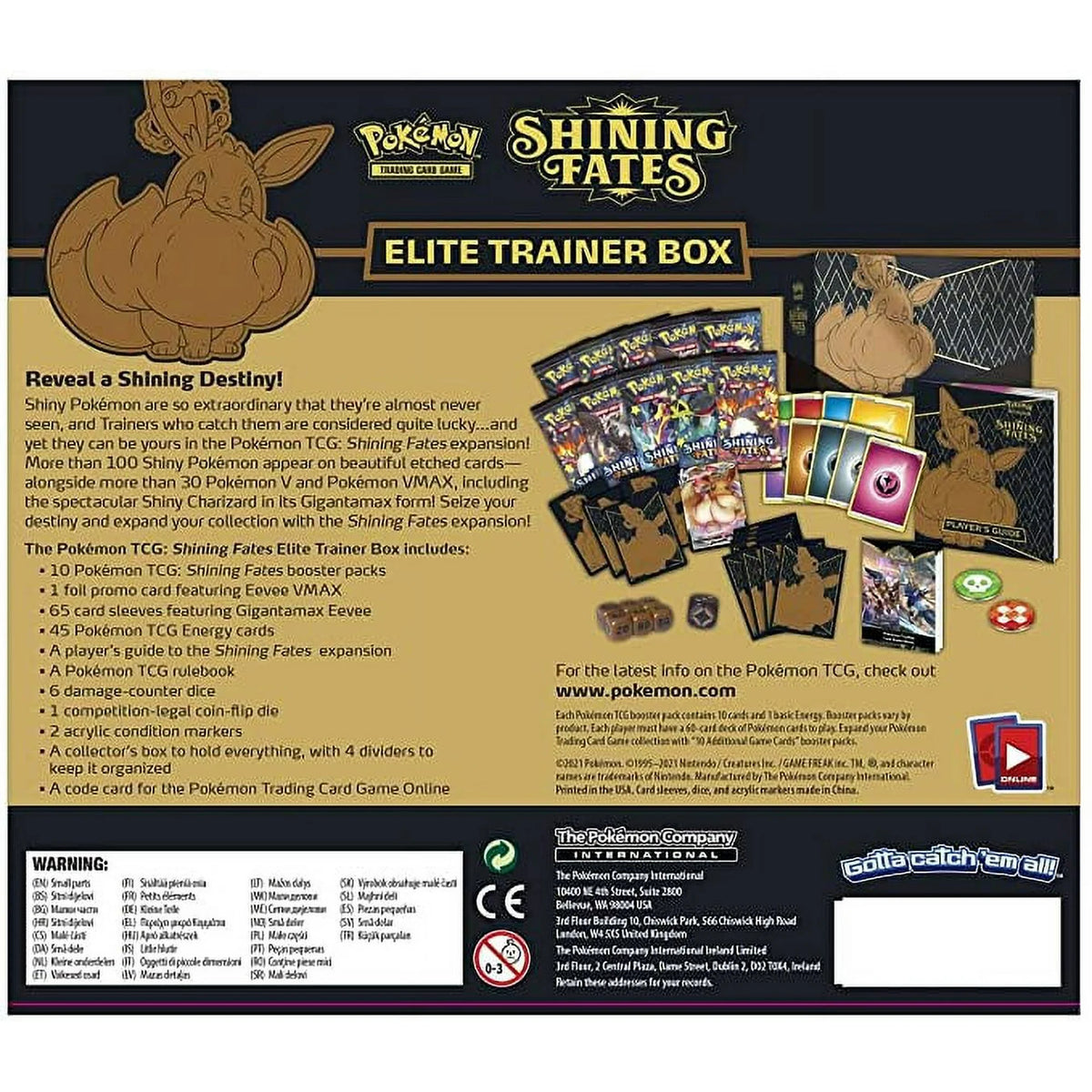 Pokémon TCG: Shining Fates Elite Trainer Box