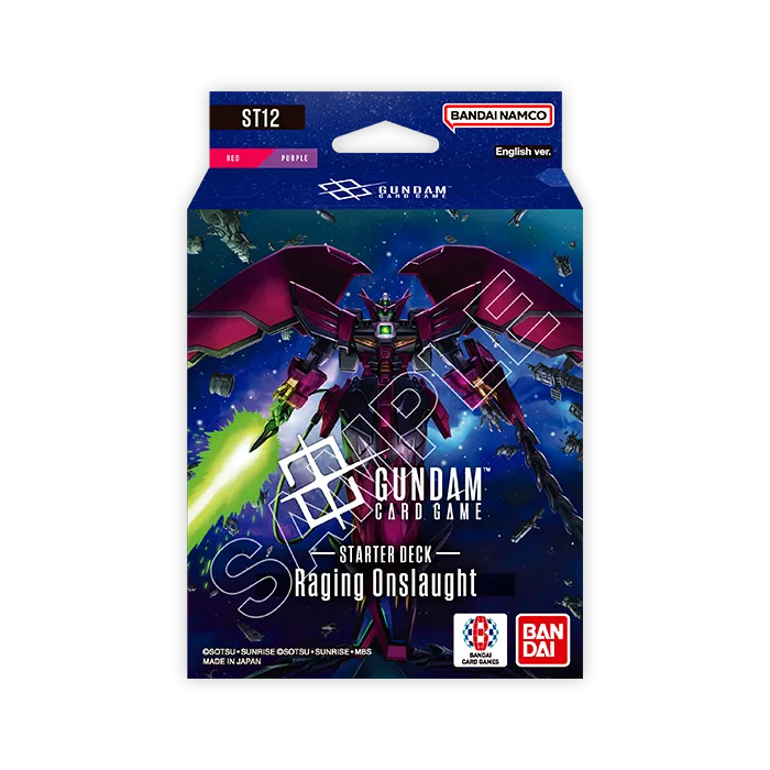 Gundam Card Game: [ST12] Starter Deck - Raging Onslaught