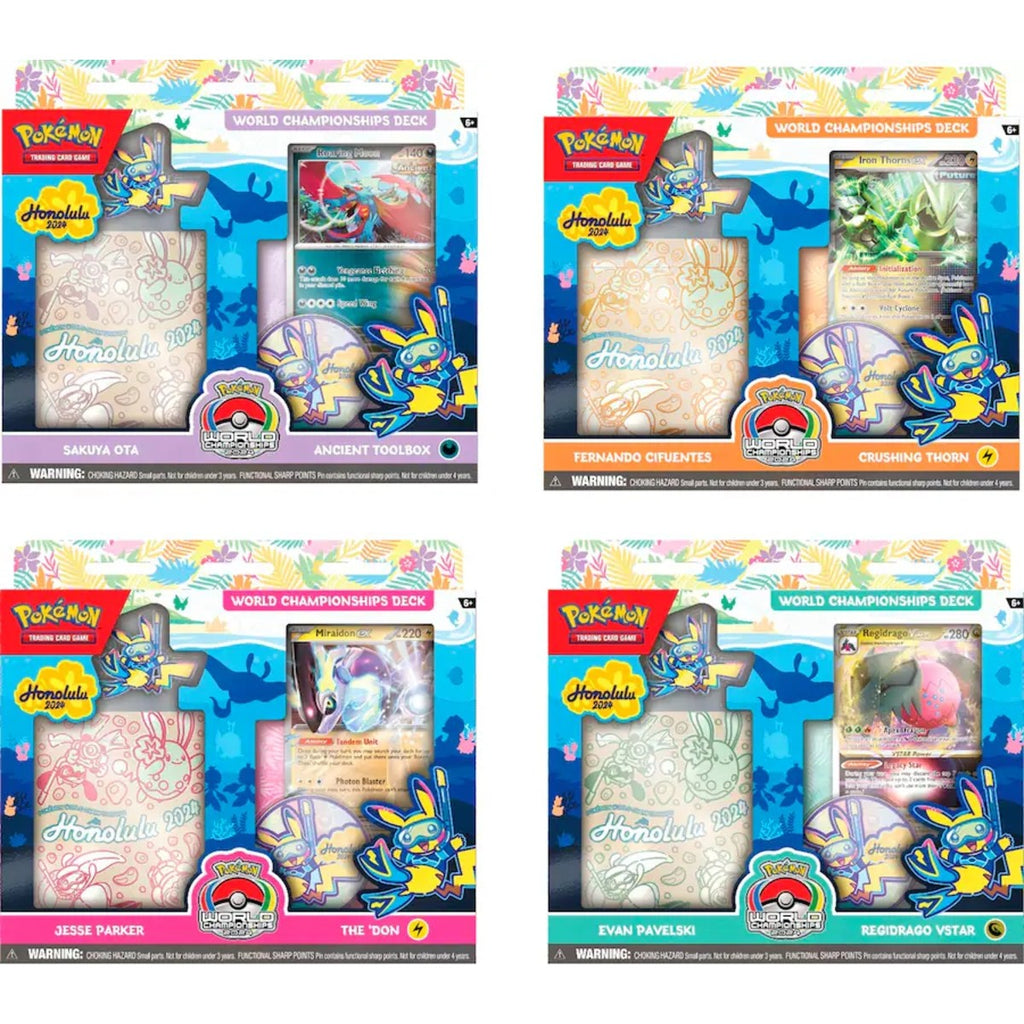 Pokémon - Trading Card Game: World Championship Deck 2024 - Styles May Vary
