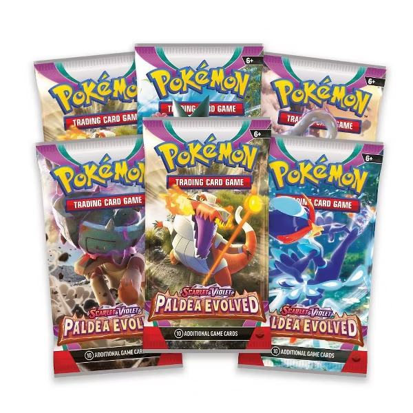 Pokémon Trading Card Game: Scarlet & Violet Paldea Evolved Booster Bundle