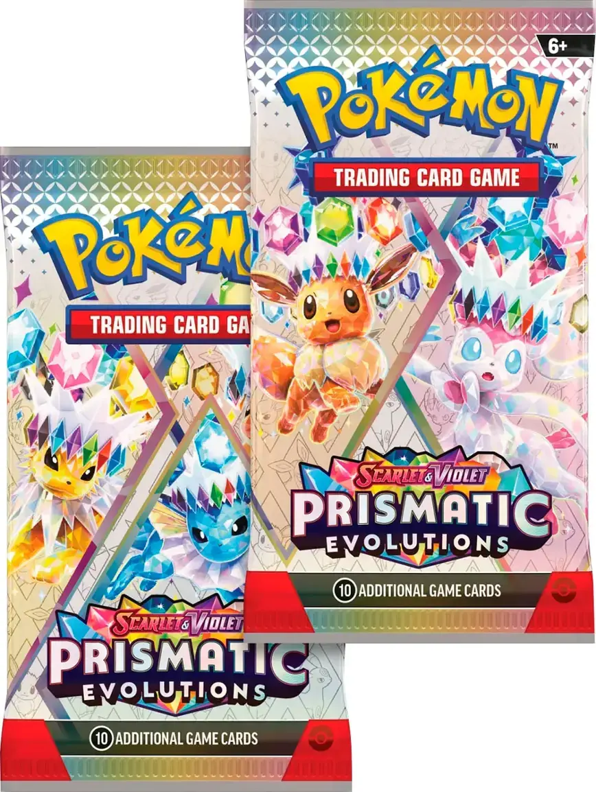 Pokémon - Trading Card Game: Scarlet & Violet - Prismatic Evolutions 2-Pack Blister